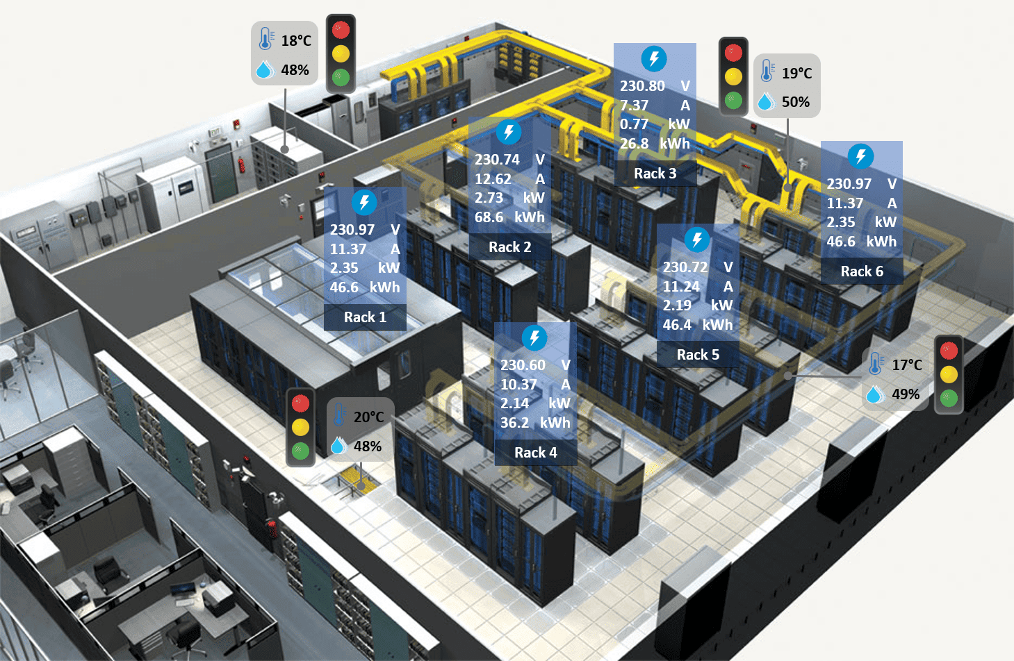 Data Center Map